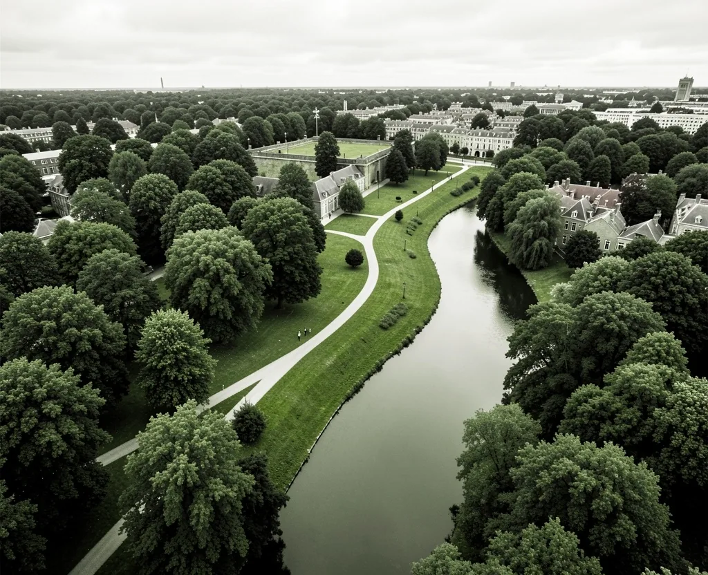 Parc urbain à Lille