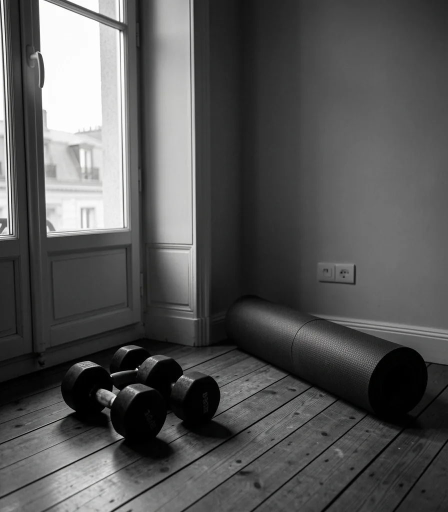 Espace d'entraînement à domicile